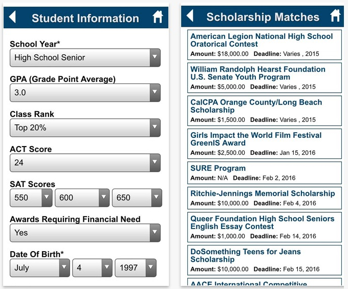 No Essay Scholarships < Student Lists - Student Scholarship Search