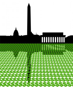 capitol money DC momuments