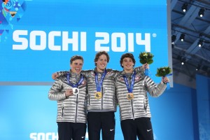 Olympic athletes representing the U.S. In Sochi. Photo Credit: RDMSTUDIO / Shutterstock.com