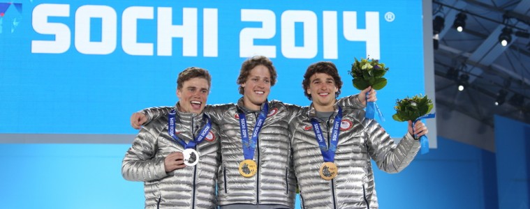 Olympic athletes representing the U.S. In Sochi. Photo Credit: RDMSTUDIO / Shutterstock.com