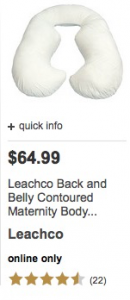 baby costs body pillow