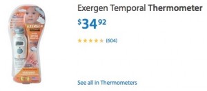 baby costs forehead thermometer