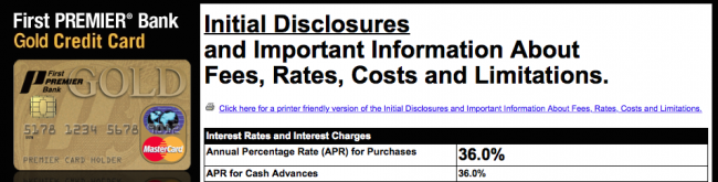 credit score bad credit card first premier