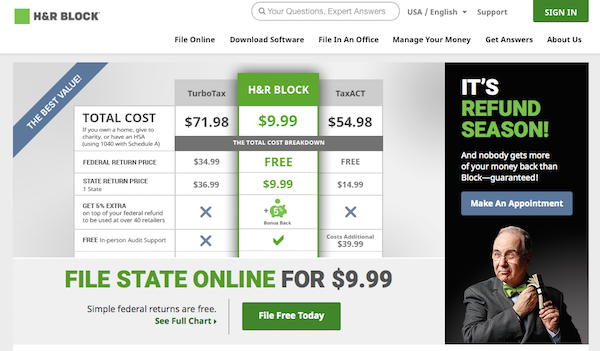 tax mistakes irs hr block