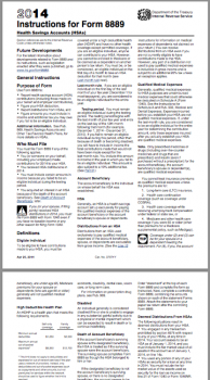 taxes free online hsa instructions