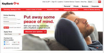 bad credit bank account key bank