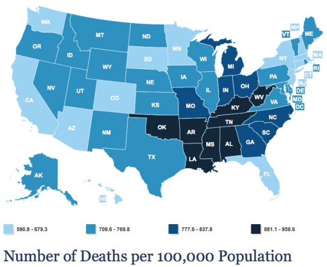 being poor can kill you death rates by state kaiser family foundation