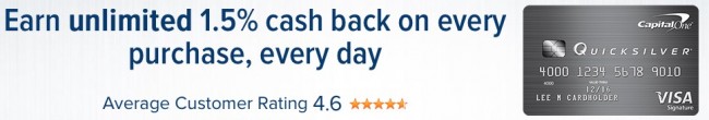 best rewards cards capitalone quicksilver