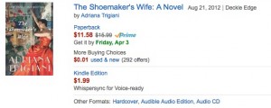 books lose value shoemakers wife