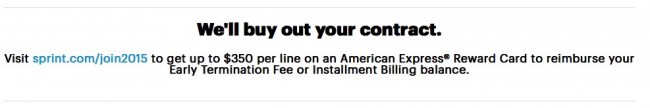 prepaid phone plans sprint buys out contracts