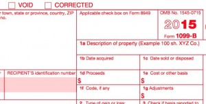 tax extension 1099 corrected