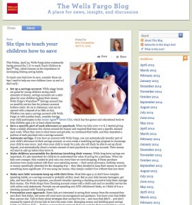 top bank blogs wells fargo