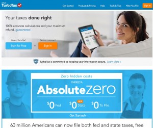 TurboTax website