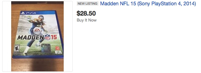 used video games lose value madden