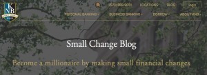 best bank blogs small banks small change