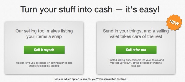 how to sell on ebay choose selling method