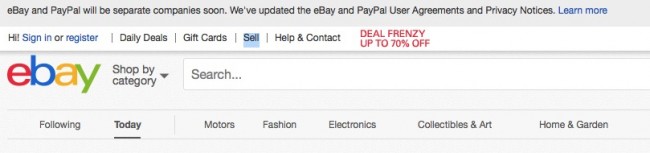 how to sell on ebay click sell