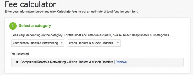 how to sell on ebay fee calculator