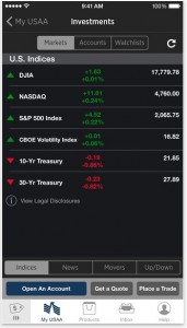 iphone trade stock app usaa