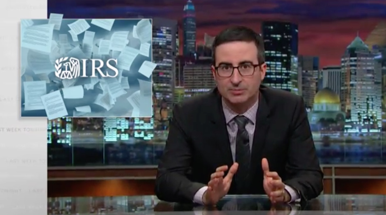 John Oliver on the IRS - Money Nation