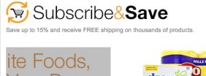 save money amazon subscribe
