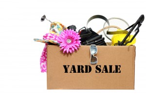 savings save money sell stuff yard sale