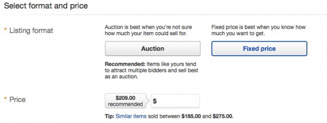 sell on ebay fixed price ebay suggest