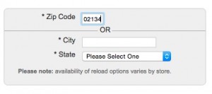 get a green dot card in a store locator
