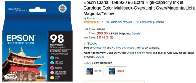 hidden cost of cheap products printer ink