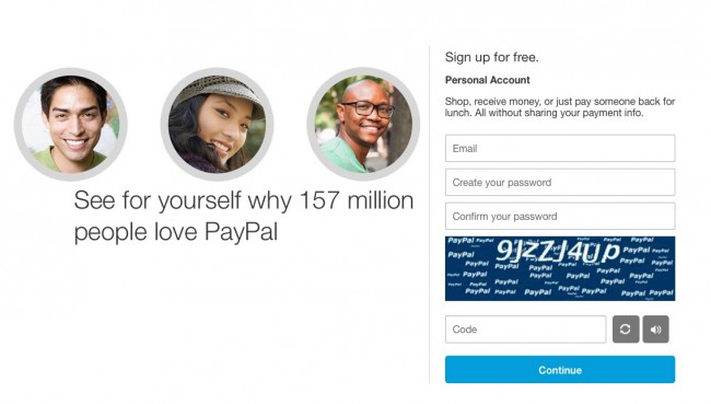 how to get a paypal account personal