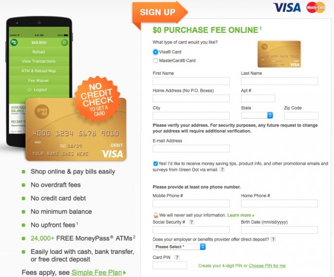 how to use a green dot card how to get