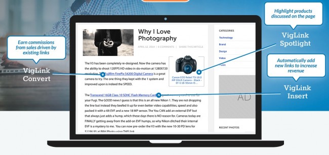 make money online affiliate programs viglink