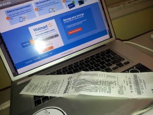 walmart savings catcher receipt save money