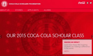 big scholarships coca cola