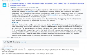 online business in 3 days reddit ama