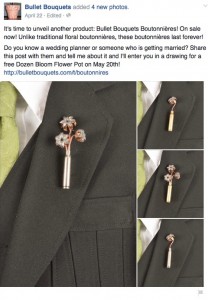 make money on facebook business promotions bullet
