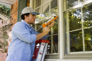 home maintenance tasks save money window caulk