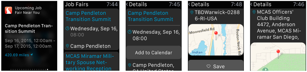 iphone app find jobs path source apple watch