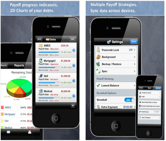 iphone apps save money debt free