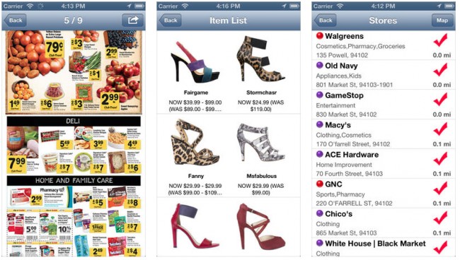 iphone coupon apps weekly ads and sales