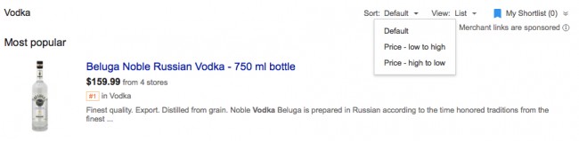 save money on alcohol google shopping