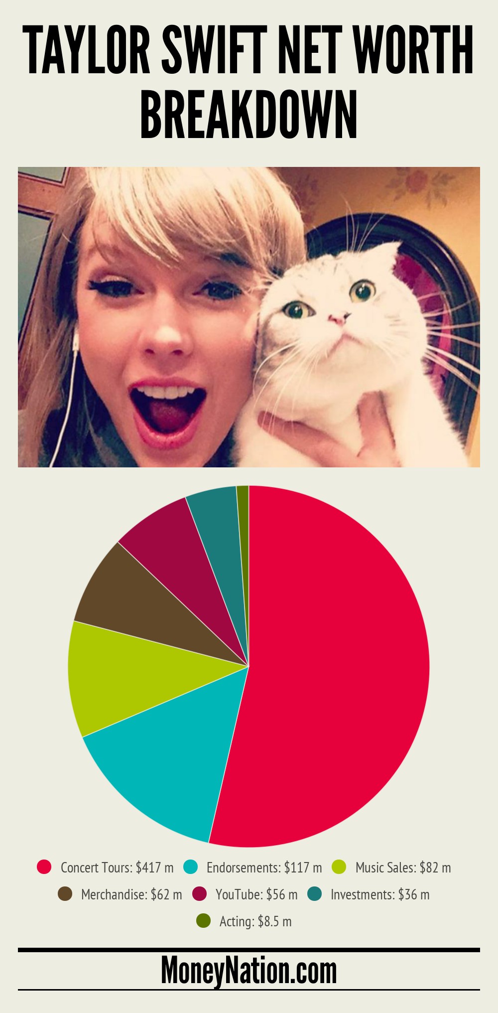 Taylor Swift Net Worth Breakdown