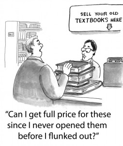 best time to sell used textbooks ask bookstore