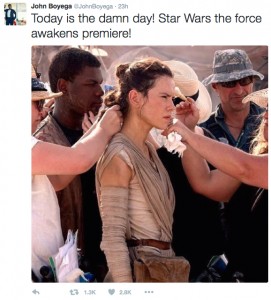 Star Wars John Boyega Earnings
