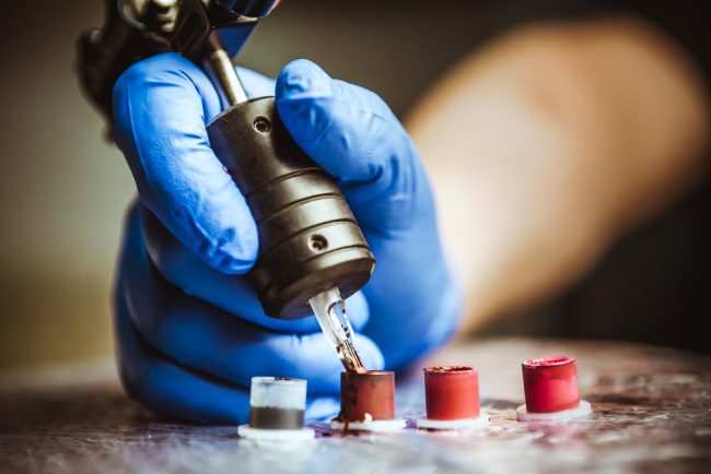 What does a tattoo cost? Materials 
