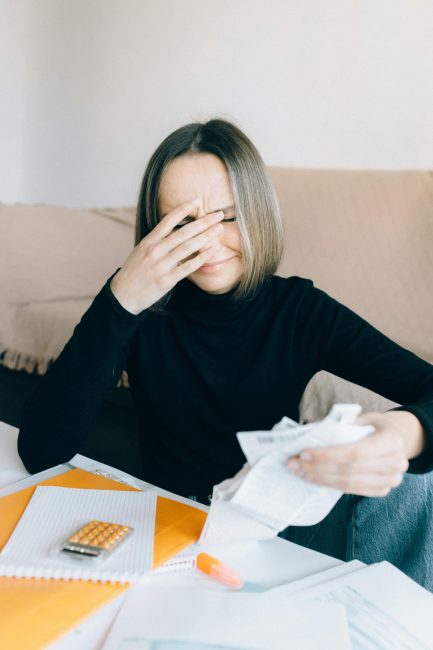 Stressed over bills